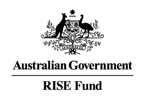 Australian Government RISE Fund logo