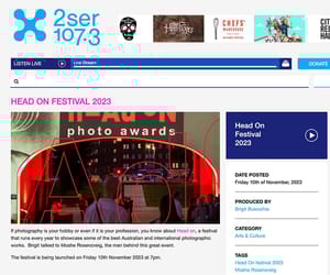 2ser radio interview